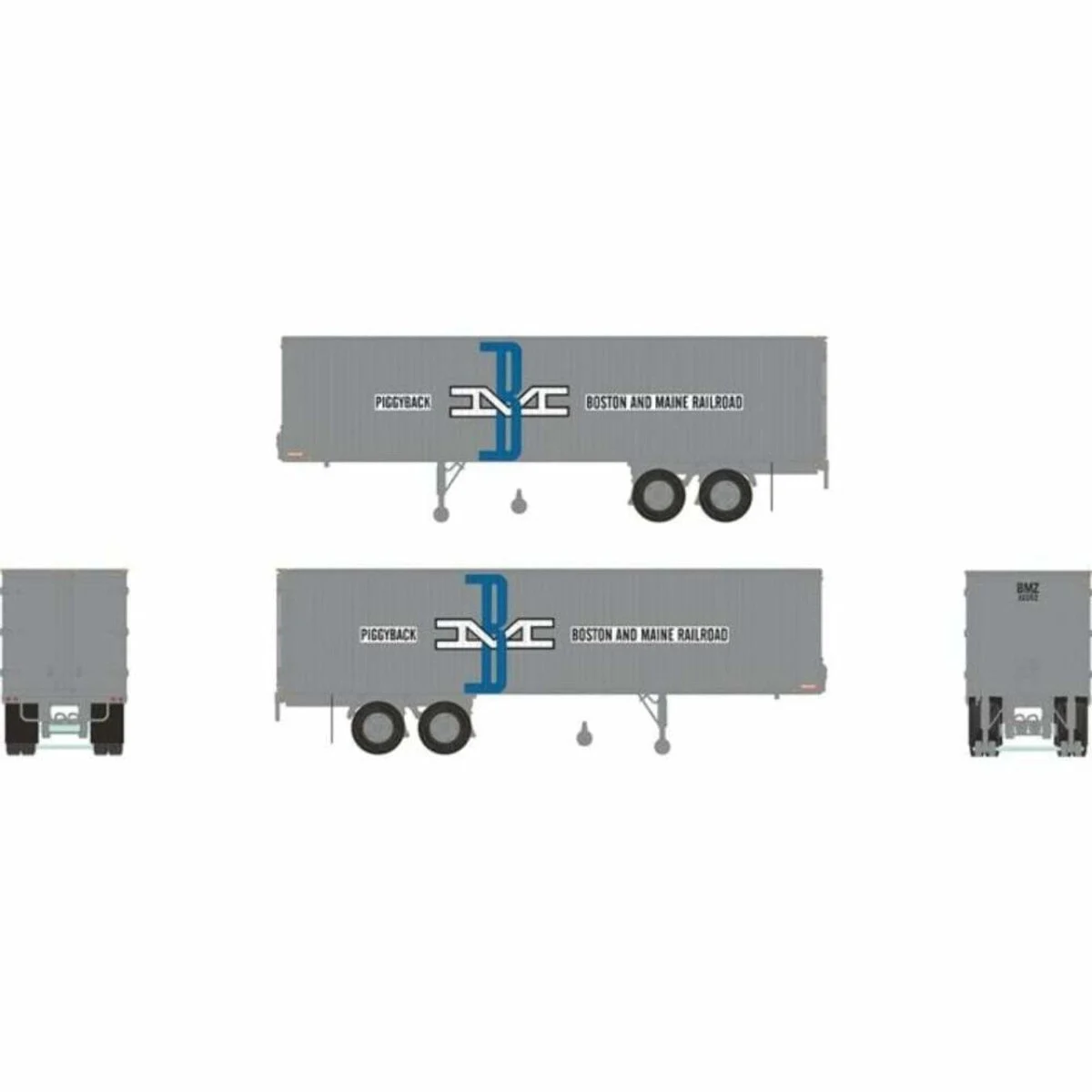 Rapido HO Boston & Maine 35' Fruehauf Integral-Post Volume Van #10258 - 403002