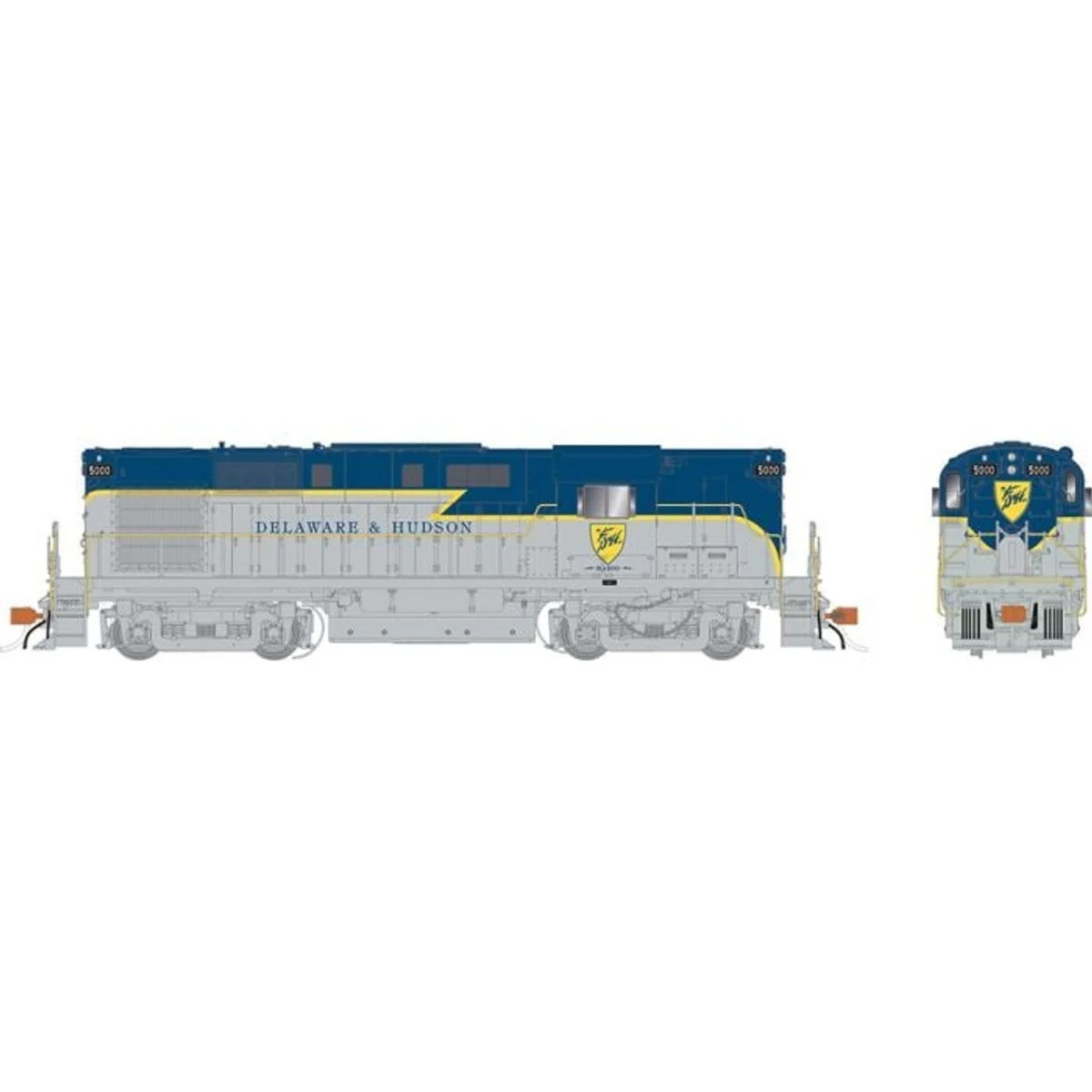 Rapido HO Delaware & Hudson Lightning Stripe RS-11 Diesel Locomotive #5000 - 31061