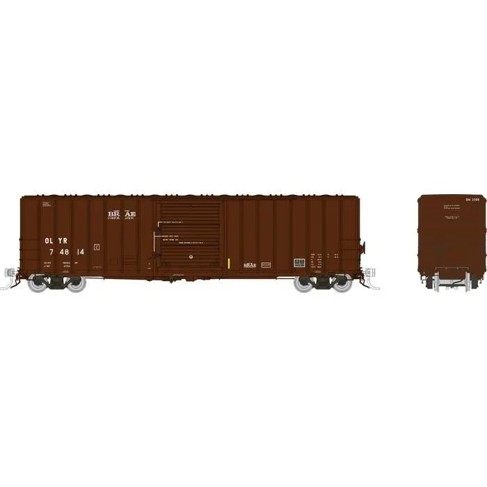 Rapido HO Olympic Railroad Co PC&F 5241 boxcar #75120