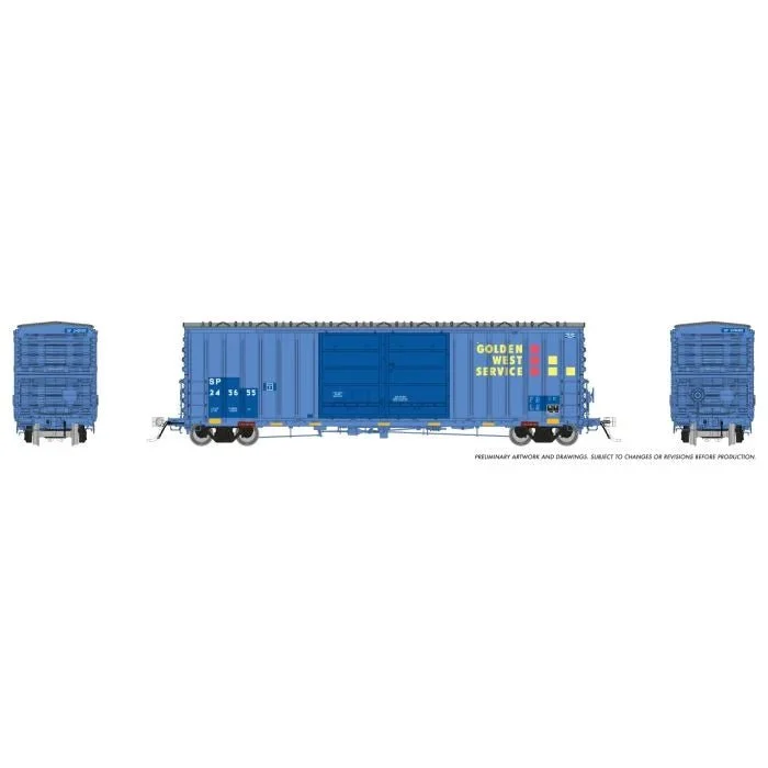 Rapido HO Southern Pacific Ex-Golden West PC&F B-70-75 Boxcar #245655