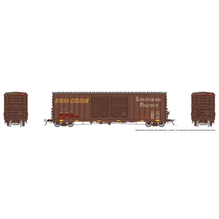 Rapido HO Southern Pacific Patchout PC&F B-70-75 Boxcar #245556