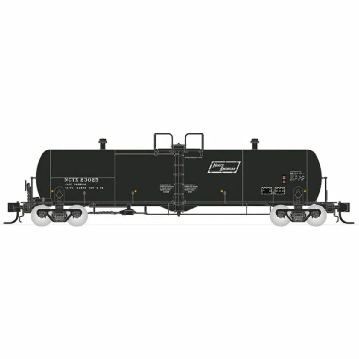 Rapido N Scale NCTX North American Procor 20K Gal Single Tank Car - 535007A