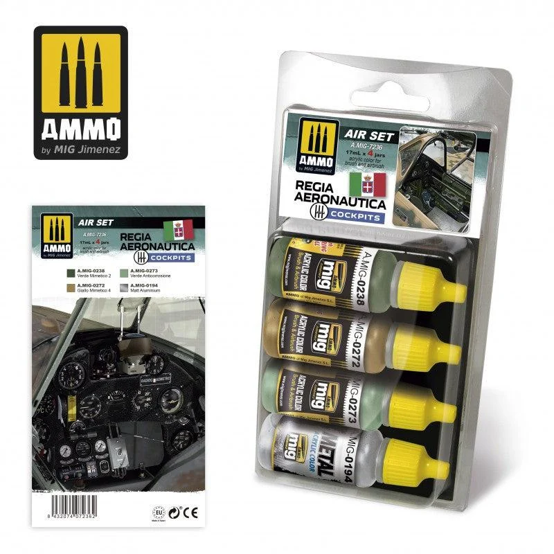 Ammo Mig Regia Aeronautica Cockpits - Ammo Mig Jimenez