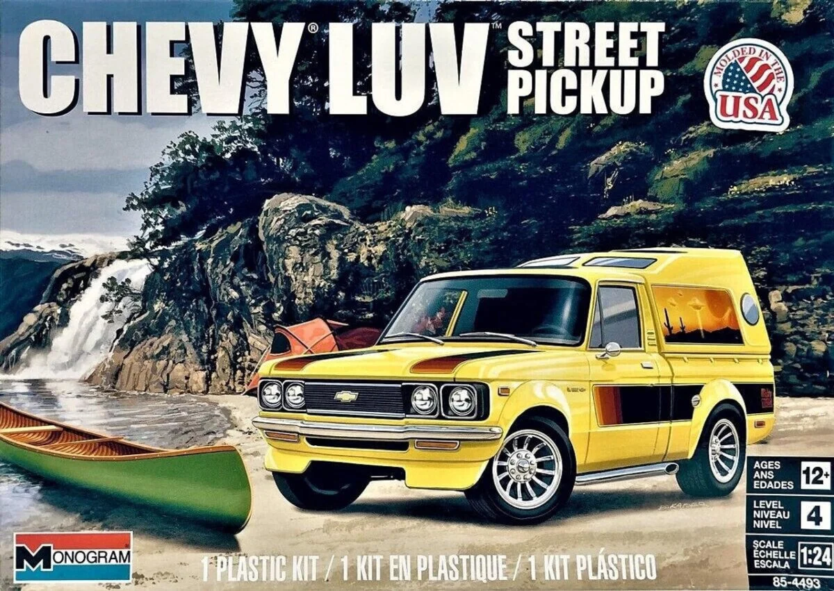 Revell Monogram 1/24 Chevy LUV Street Pickup Truck