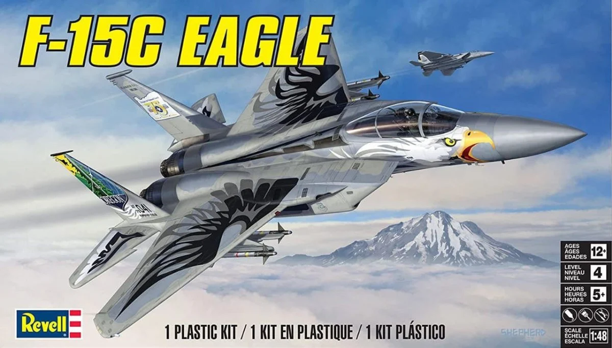 Revell Monogram 1/48 Revell F-15C Eagle Plastic Model Kit
