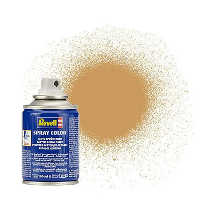 Revell Spray Ochre Brown Mat - 34188