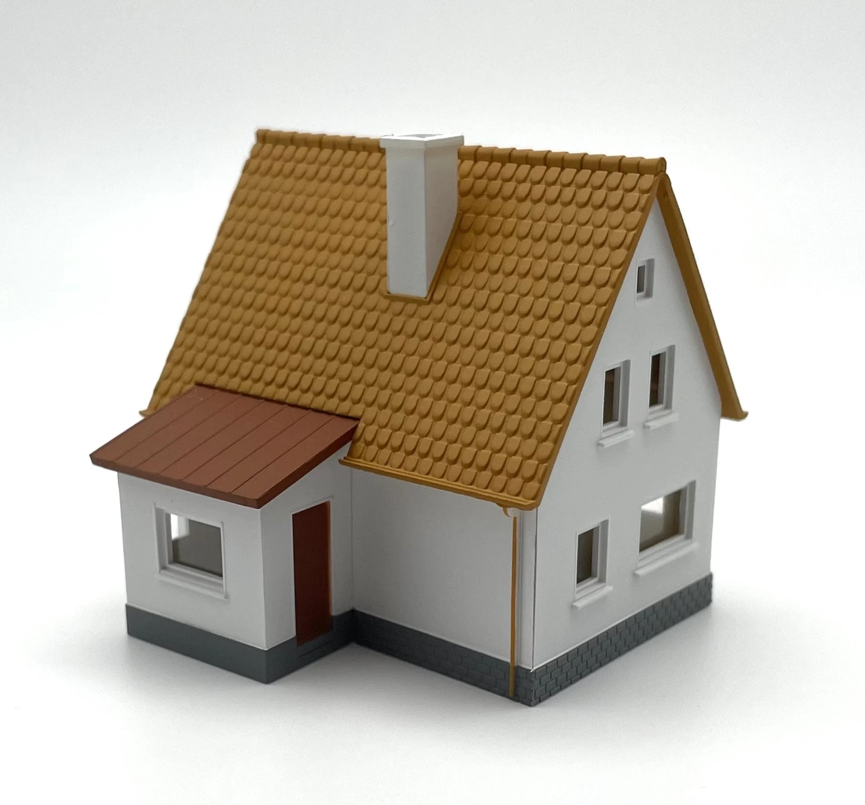 Rock Island Hobby N 043109 Bungalo Built-Up, White & Beige