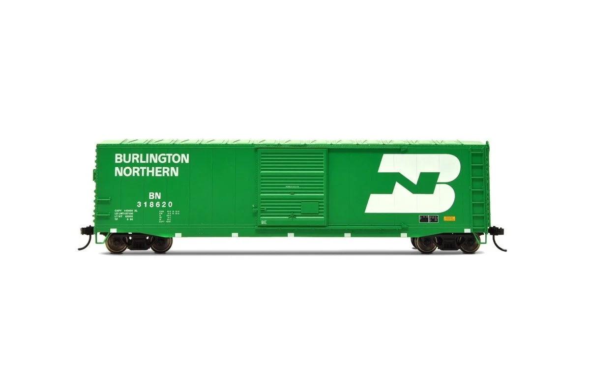 Rivarossi HO Burlington Northern Plug Door Boxcar #318620
