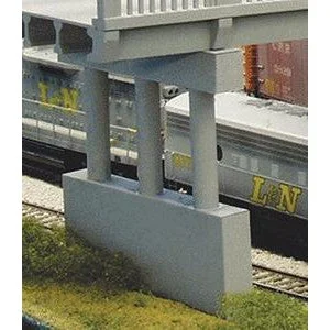 Rix Products 150 N Scale Overpass Parts Modern Highway Pier