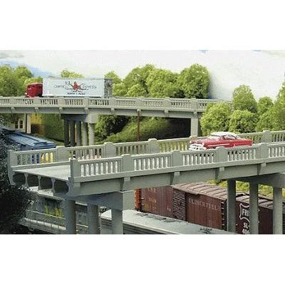 Rix Products 151 N Scale 1930s Highway Overpass 50' Deck Only