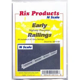 Rix Products 154 N 50' Early Highway Railings (4)