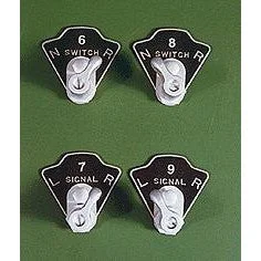 Rix Products 61 HO Scale Scale CTC Knob Set Kit pkg(2)
