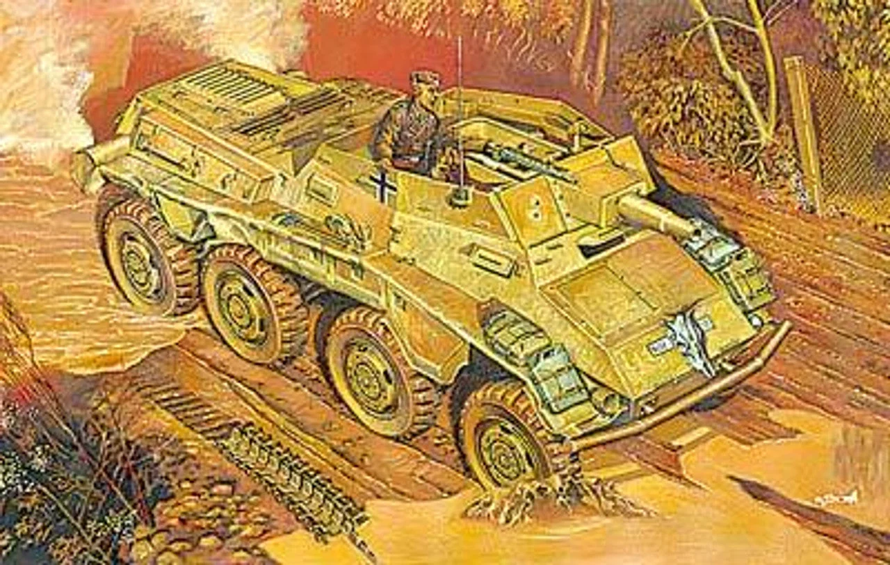 Roden 1/72 Roden Sdkfz 234/3