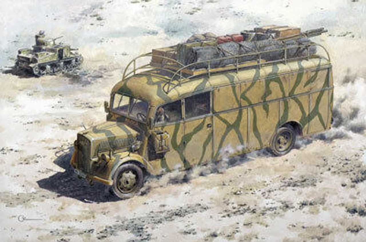 Roden 1/72 Roden Opel 3.7-47 Blitz Omnibus Stabswagen