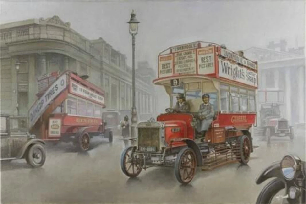 Roden 1/72 Roden WWI LGOC B Type British Bus