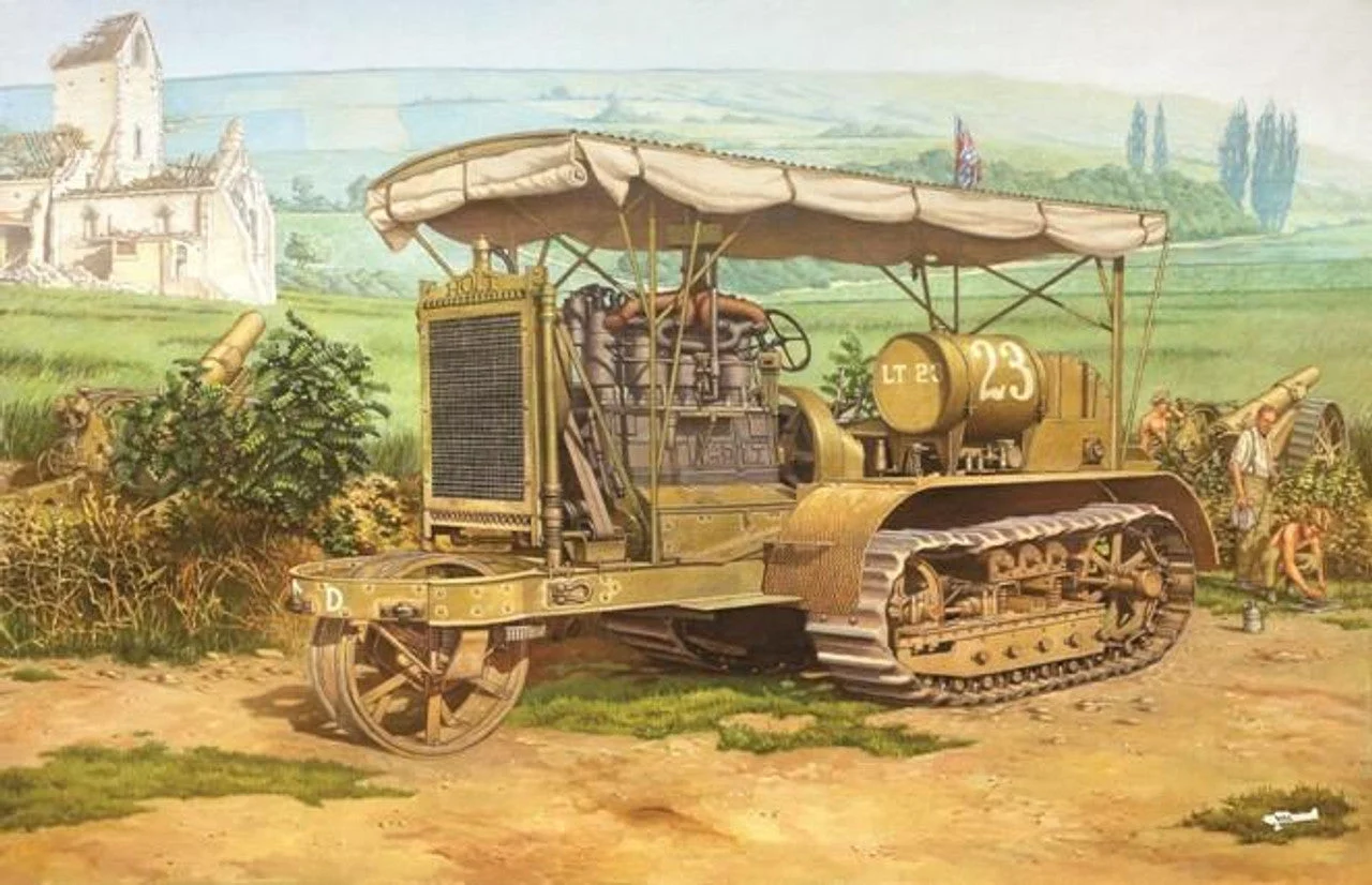 Roden 1/35 Roden WWI Holt 75 Heavy Artillery Tractor