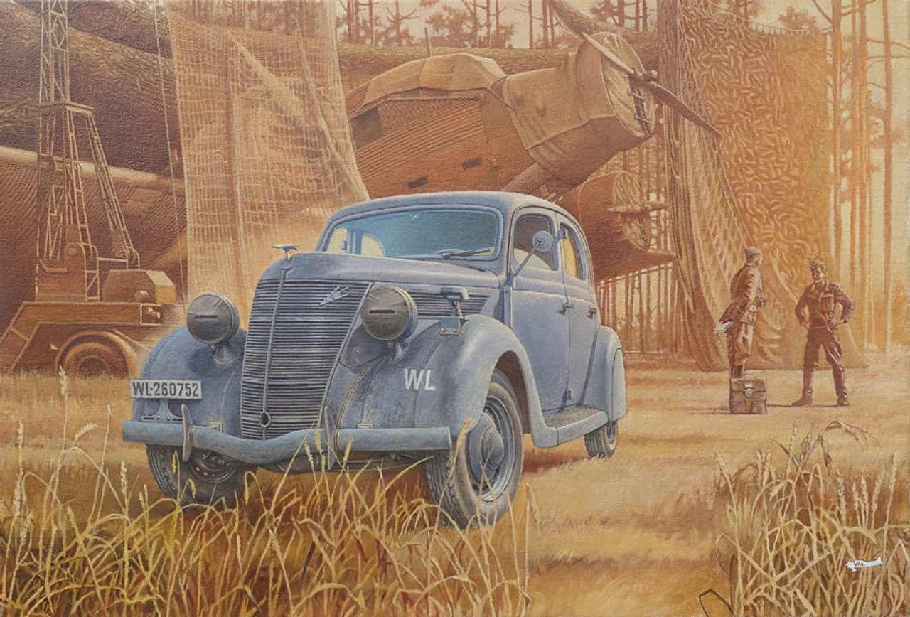 Roden 1/35 Roden 1938 Ford V8G81A Special Sedan Plastic Model Kit
