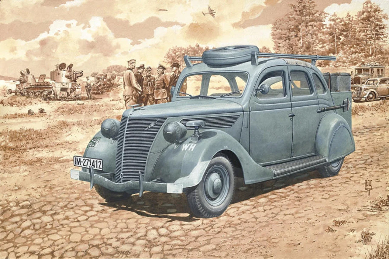Roden 1/35 Roden Ford V8-G81A Funkkraftwagen