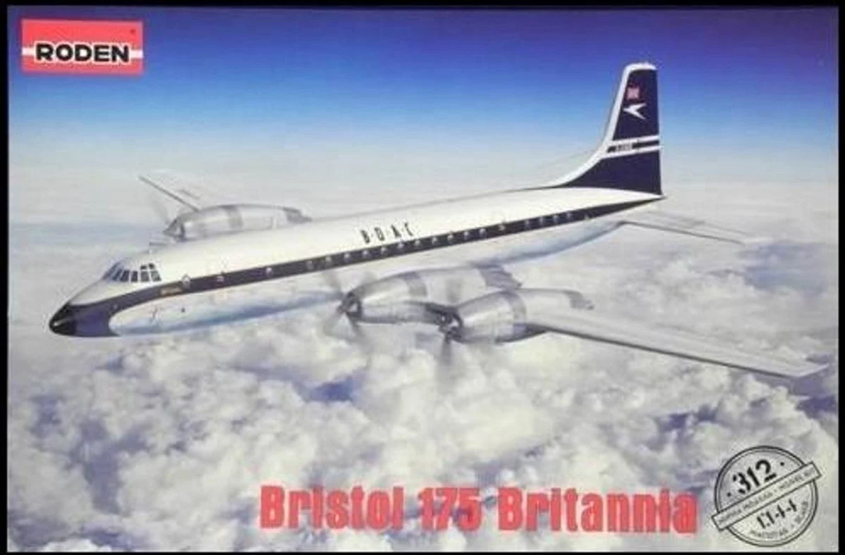 Roden 1/144 Roden Bristol 175 Britannia BOAC Airliner