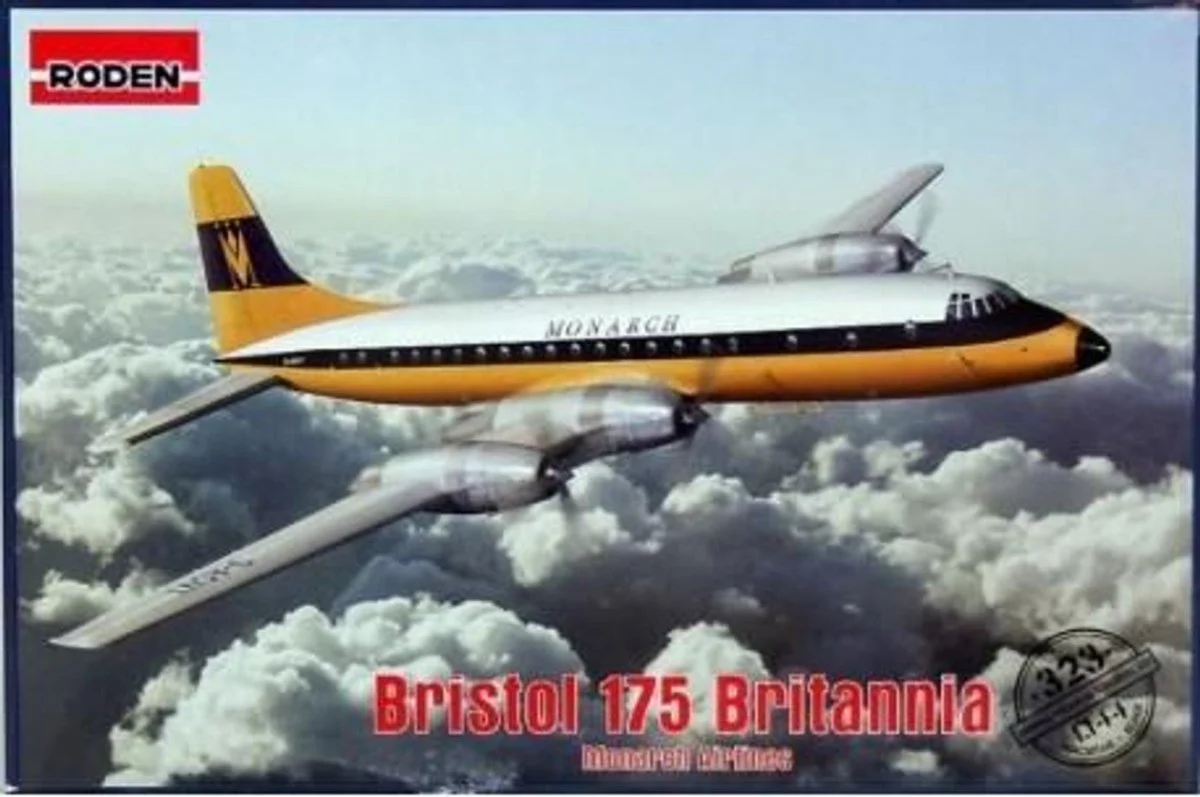 Roden 1/144 Roden Bristol 175 Britannia Monarch Airliner
