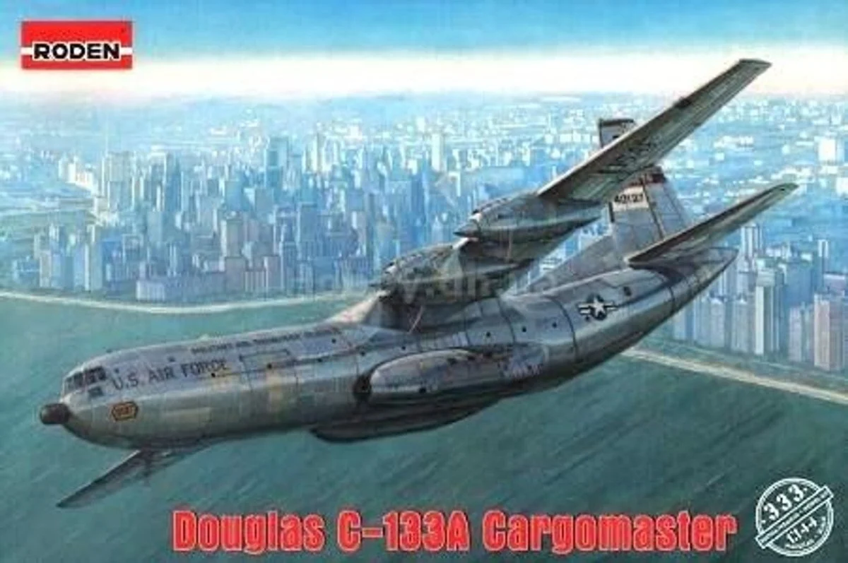 Roden 1/144 Roden C133A Cargomaster Turpoprop Cargo Aircraft