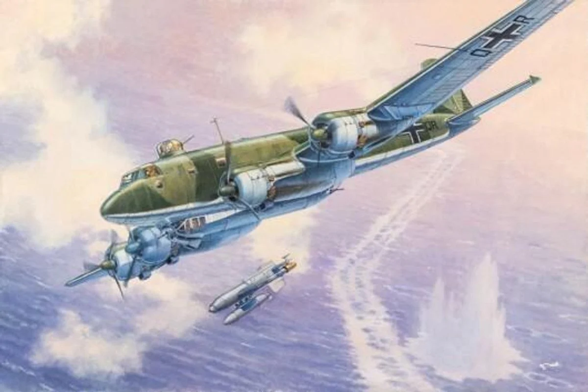 Roden 1/144 Roden Focke Wulf Fw200C6 Condor Aircraft