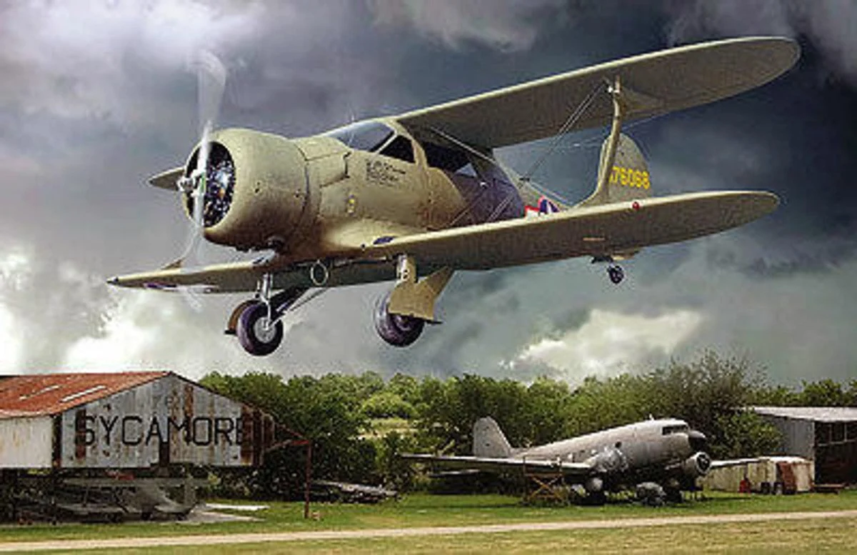 Roden 1/48 Roden Beechcraft UC-43 Staggerwing