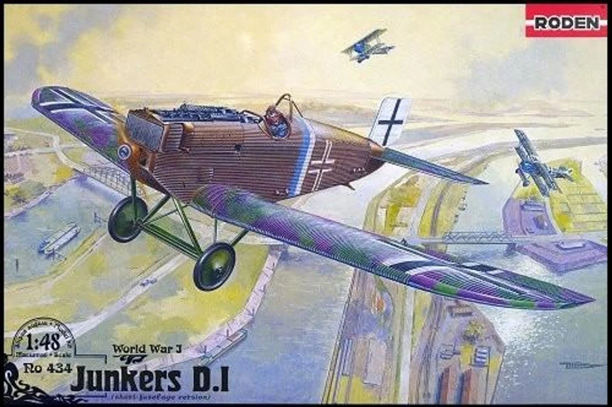 Roden 1/48 Roden Junkers DI Late WWI German Fighter