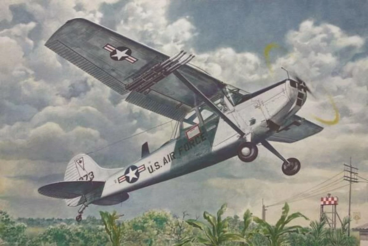 Roden 1/48 Roden L19/O1 Bird Dog USAF Light Communications Aircraft