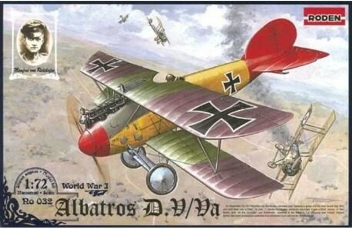 Roden 1/72 Roden Albatros D V/D Va German BiPlane Fighter