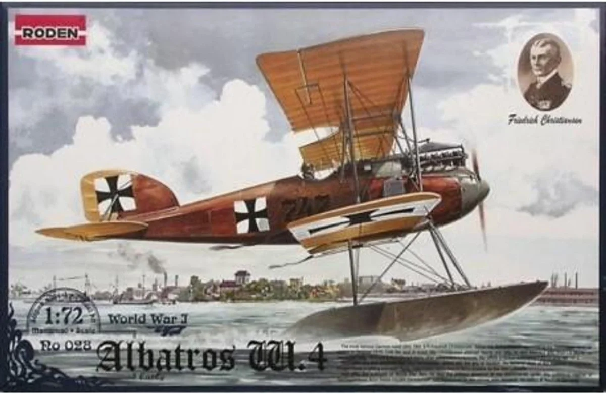 Roden 1/72 Roden Albatros W IV (Early) German Fighter Floatplane