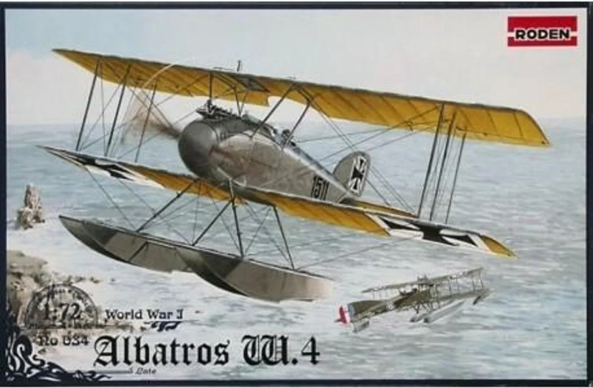 Roden 1/72 Roden Albatros W IV (Late) German Fighter Floatplane