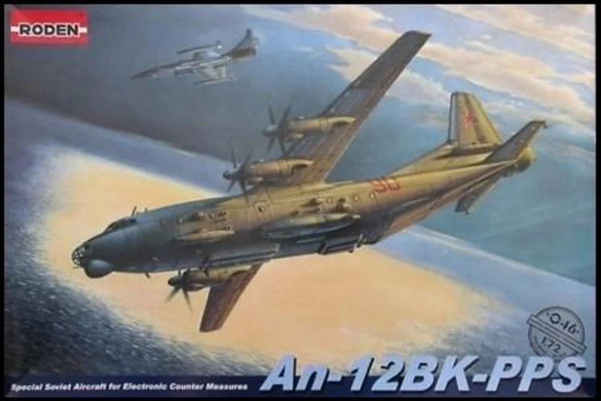 Roden 1/72 Roden An12BK PPS Soviet Transport Aircraft