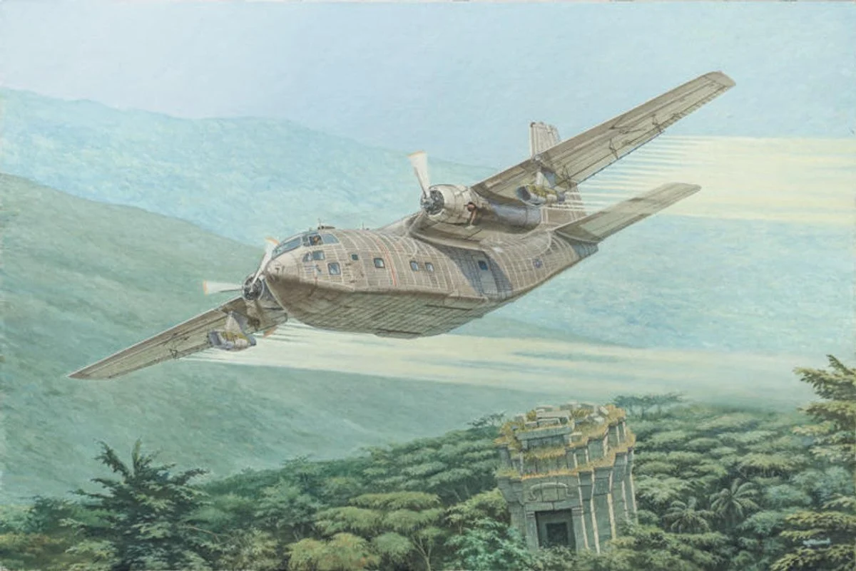 Roden 1/72 Roden Fairchild C-123K/UC-123K