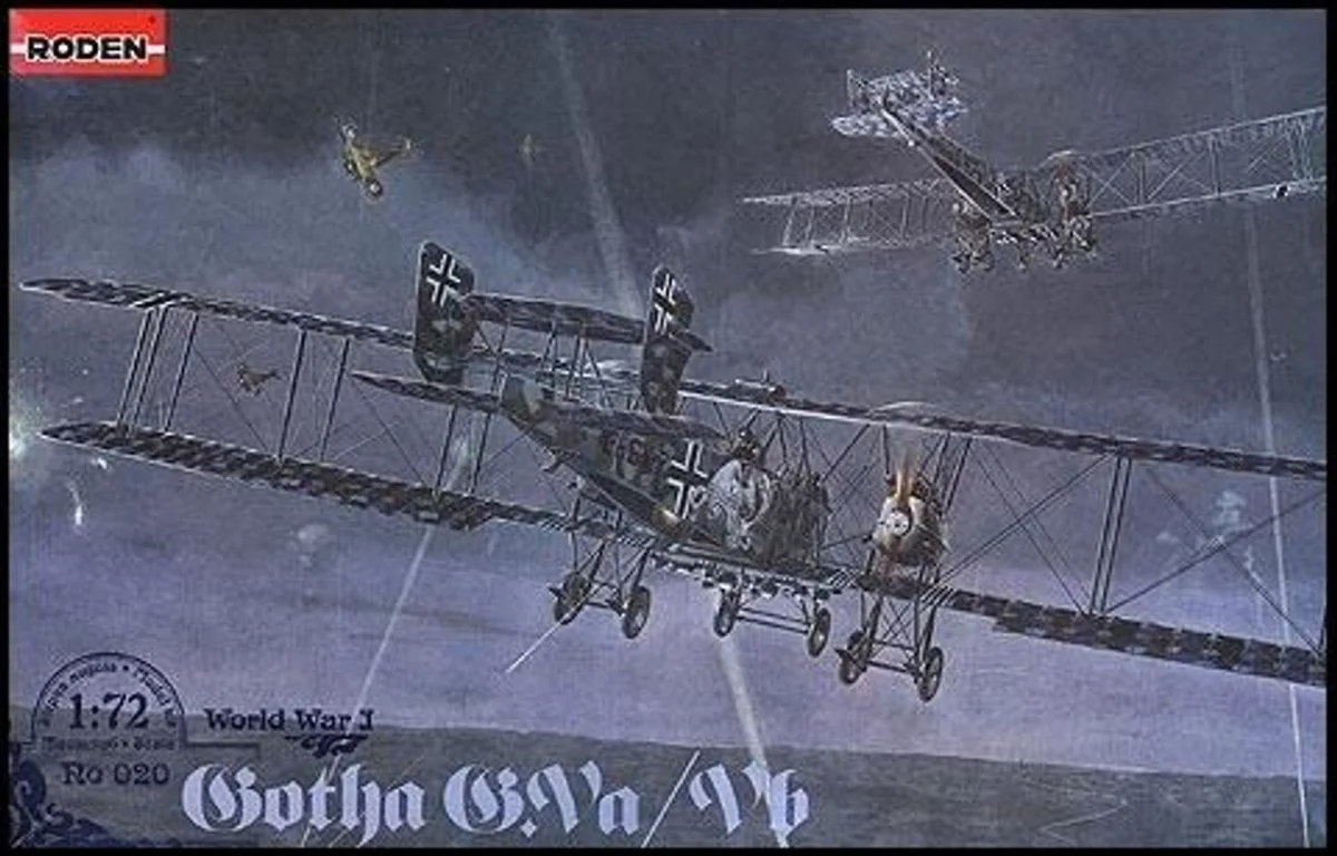 Roden 1/72 Roden Gotha G Va/G Vb German BiPlane Bomber