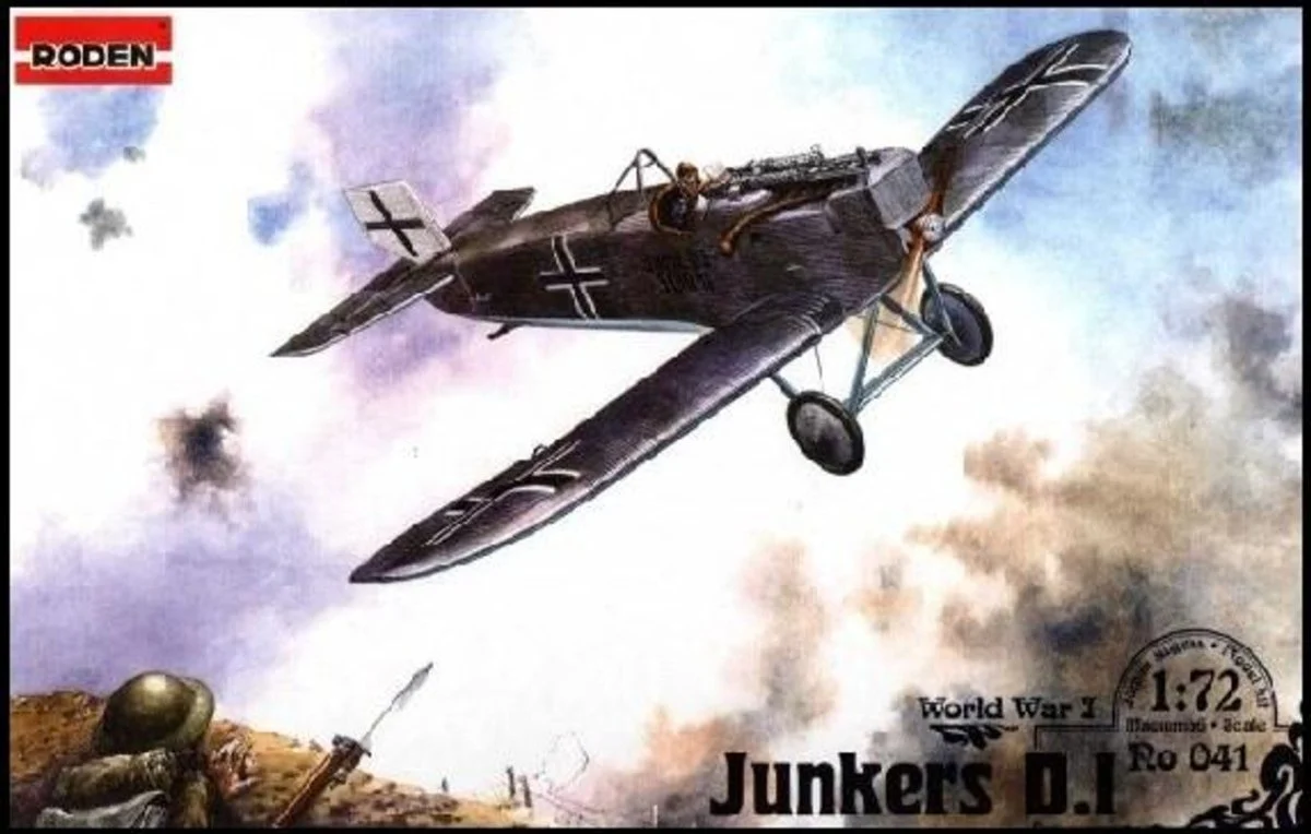Roden 1/72 Roden Junkers D I Heavy German Attacker