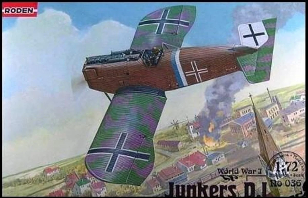 Roden 1/72 Roden Junkers D I Late German Fighter