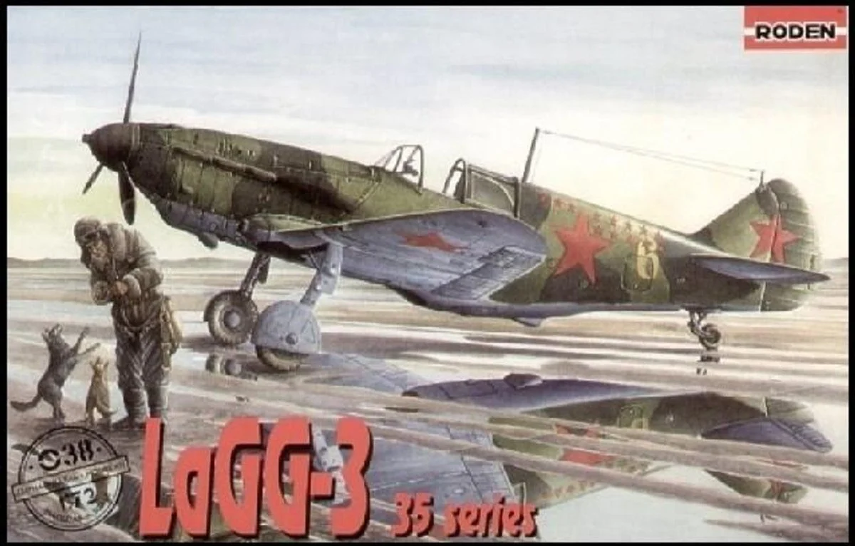 Roden 1/72 Roden LaGG3 Series 35 Fighter Bomber