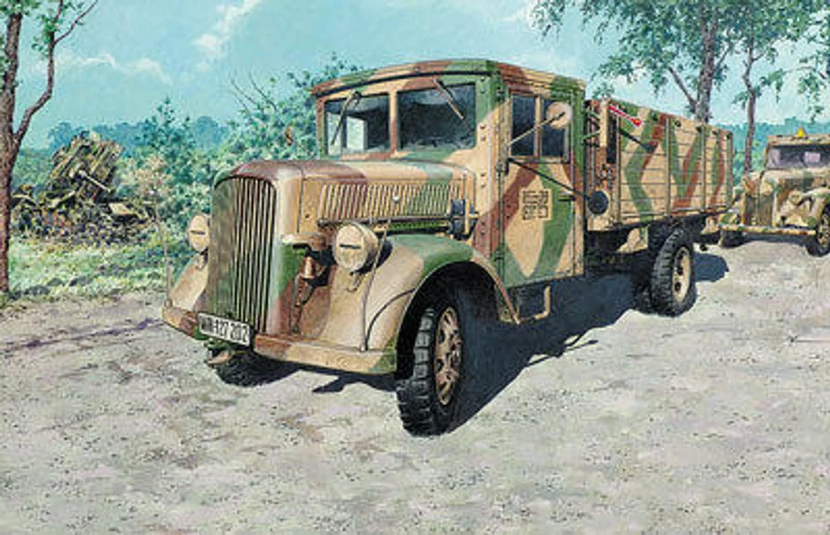 Roden 1/72 Roden Opel Blitz w/Wooden cab
