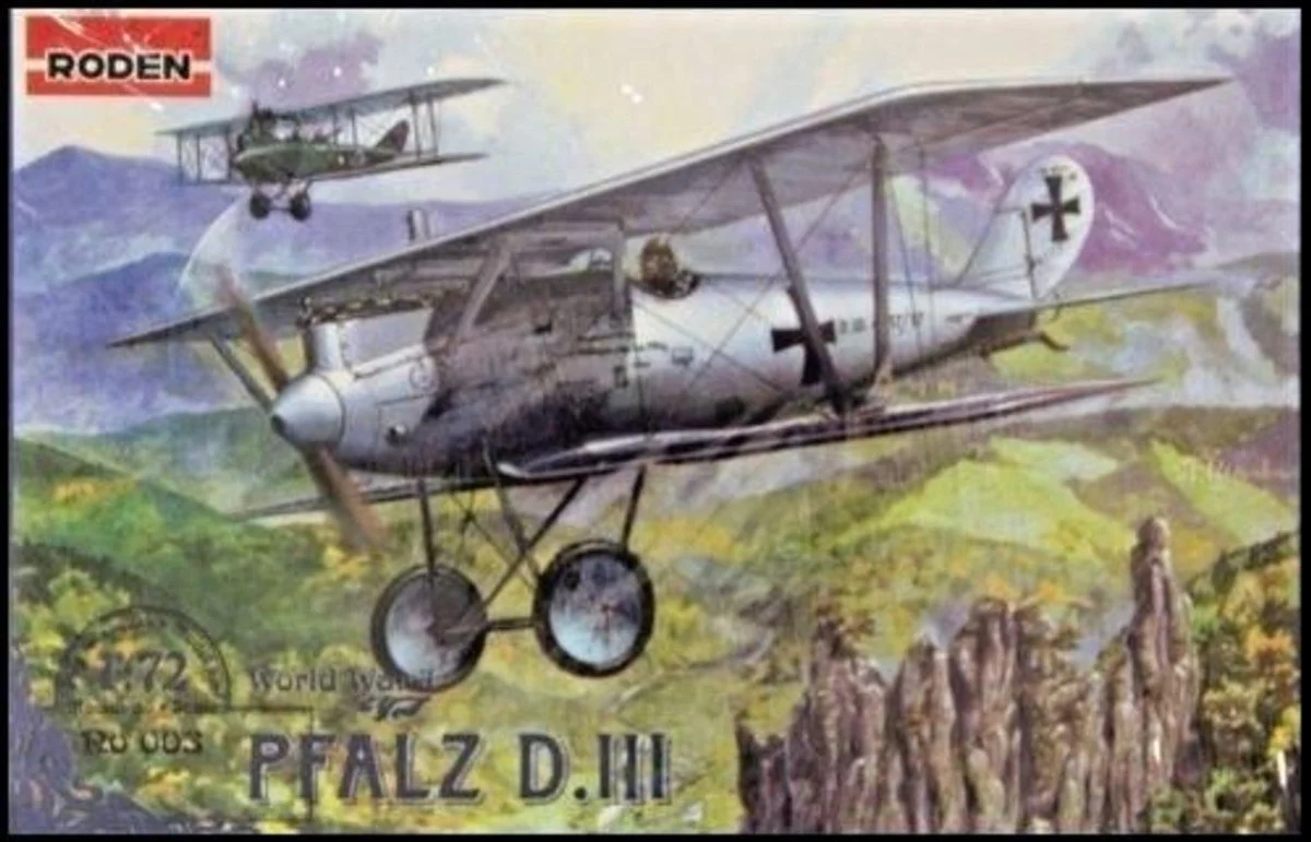 Roden 1/72 Roden Pfalz D III WWI Aircraft