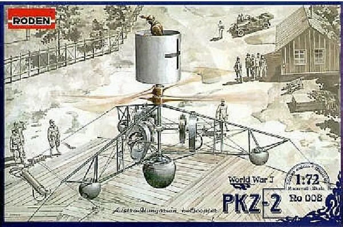 Roden 1/72 Roden PKZ2 Tethered Helicopter