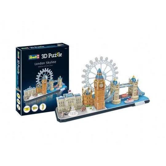 Revell London, England Skyline 3D Foam Puzzle (107pcs) - Revell Germany