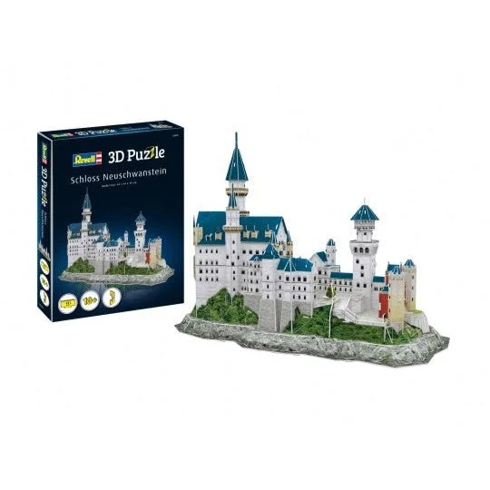 Revell Neuschwanstein Castle, Germany 3D Foam Puzzle (121pcs) - Revell Germany