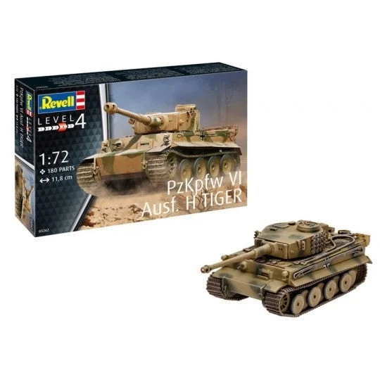 Revell 1/72 PzKpfw VI Ausf H Tiger Tank - Revell Germany