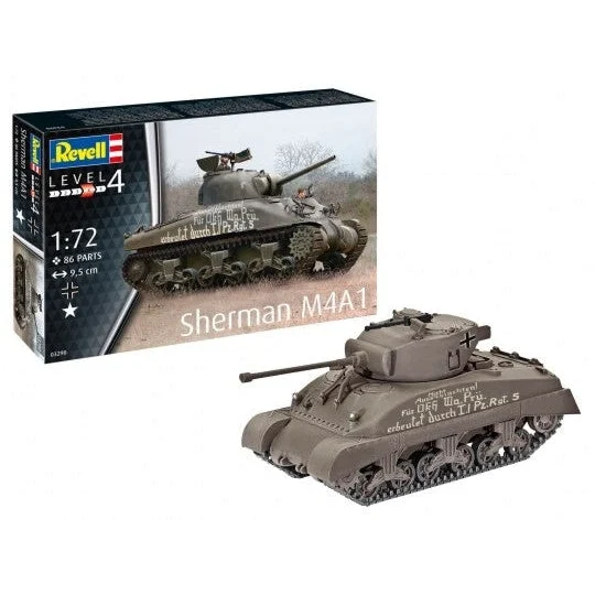 Revell 1/72 Sherman M4A1 Tank - Revell Germany