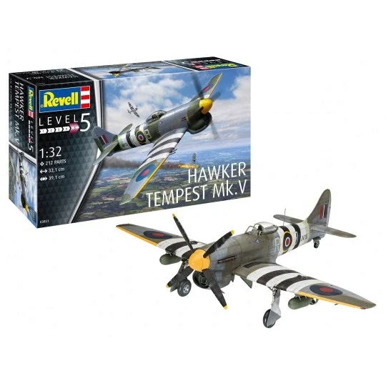 Revell 1/32 Hawker Tempest Mk V Fighter - Revell Germany