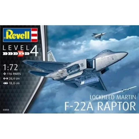 Revell 1/72 F22A Raptor Fighter - Revell Germany
