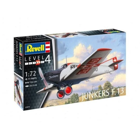 Revell 1/72 Junkers F13 Aircraft - Revell Germany