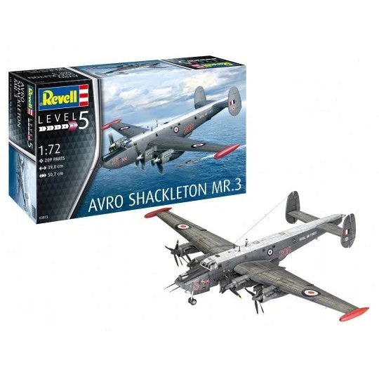 Revell 1/72 Avro Shackleton MR3 Recon Patrol Aircraft - Revell Germany