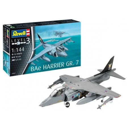 Revell 1/144 BAe Harrier GR7 Aircraft - Revell Germany